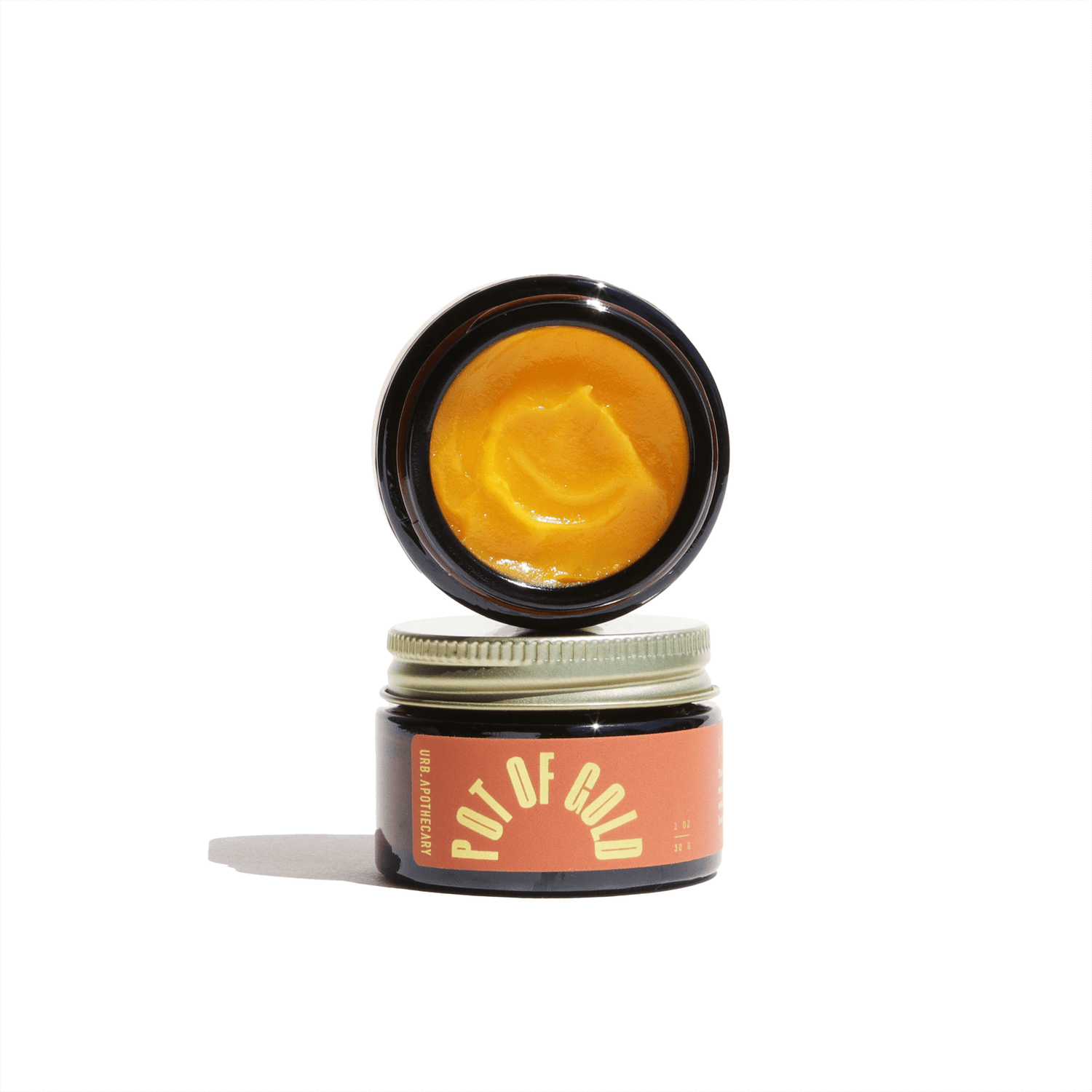 URB APOTHECARY 1 oz Jar (30 g Net) Pot of Gold Regenerative Face Balm