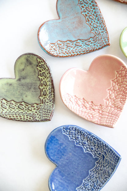 Heart Ring Dish Without Gold - My American Goods