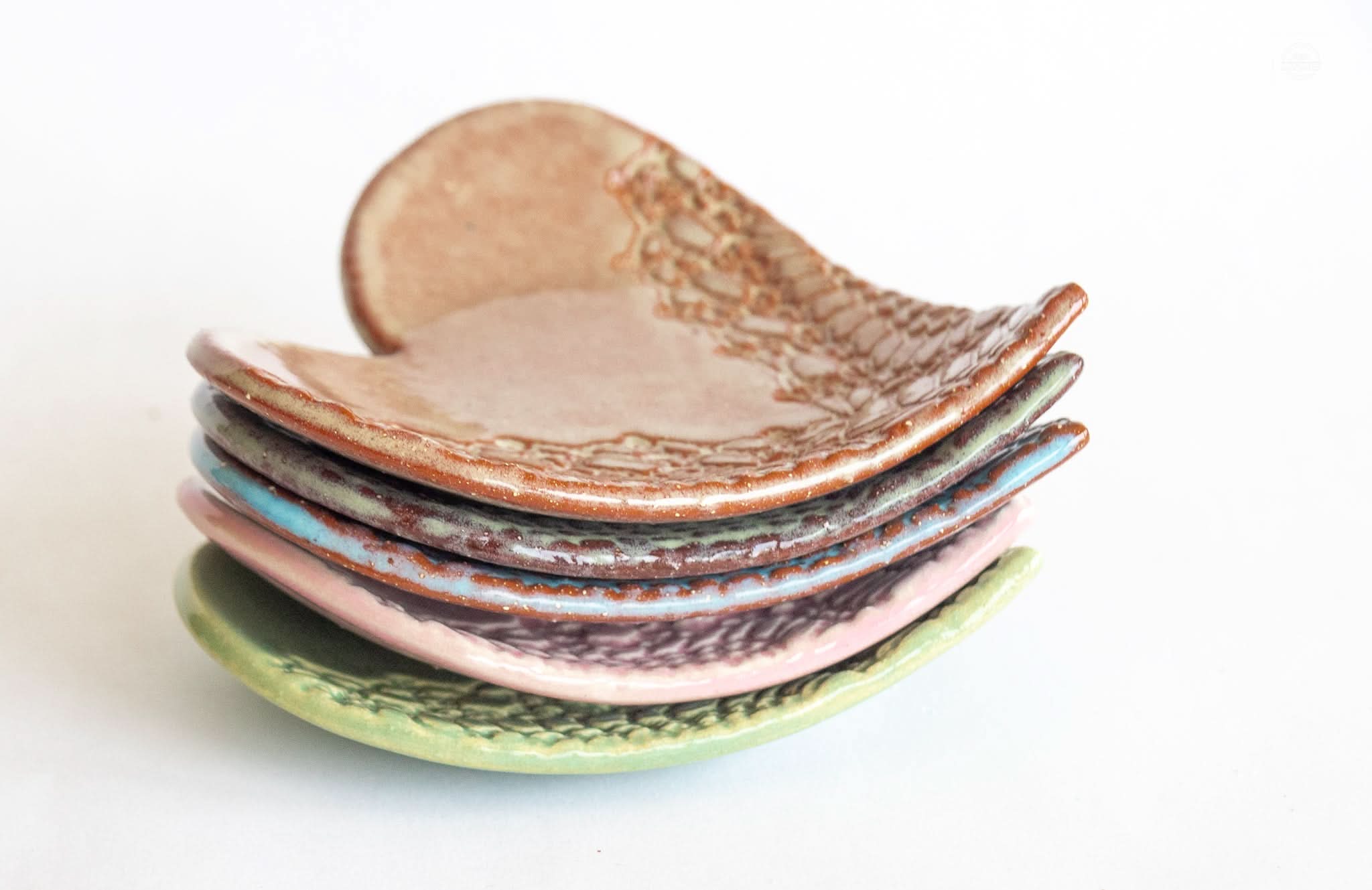 prodigalpottery Ceramic Heart Ring Dish Without Gold