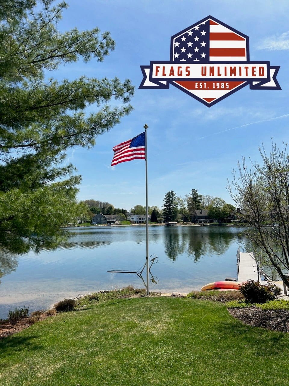 Flags Unlimited Flag Poles Premium Series (Atlas) External Halyard Flagpoles