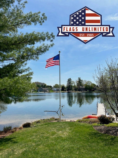 Flags Unlimited Flag Poles Premium Series (Atlas) External Halyard Flagpoles