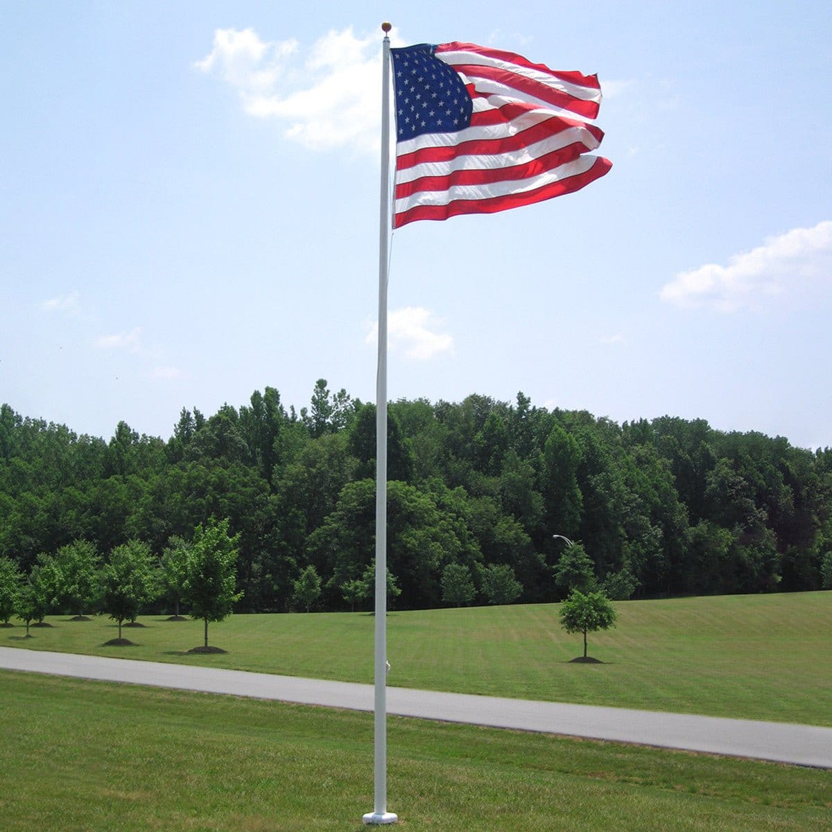 Flags Unlimited Flag Poles Premium Series (Atlas) External Halyard Flagpoles