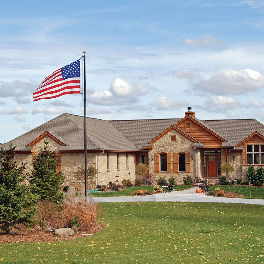 Flags Unlimited Flag Poles Premium Series (Atlas) External Halyard Flagpoles