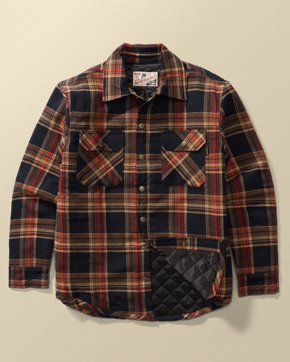 Devium Jacket Goldrush Red / S Stampede Quilt Lined Flannel Jacket