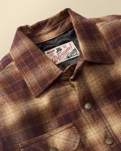 Devium Jacket Stampede Quilt Lined Flannel Jacket