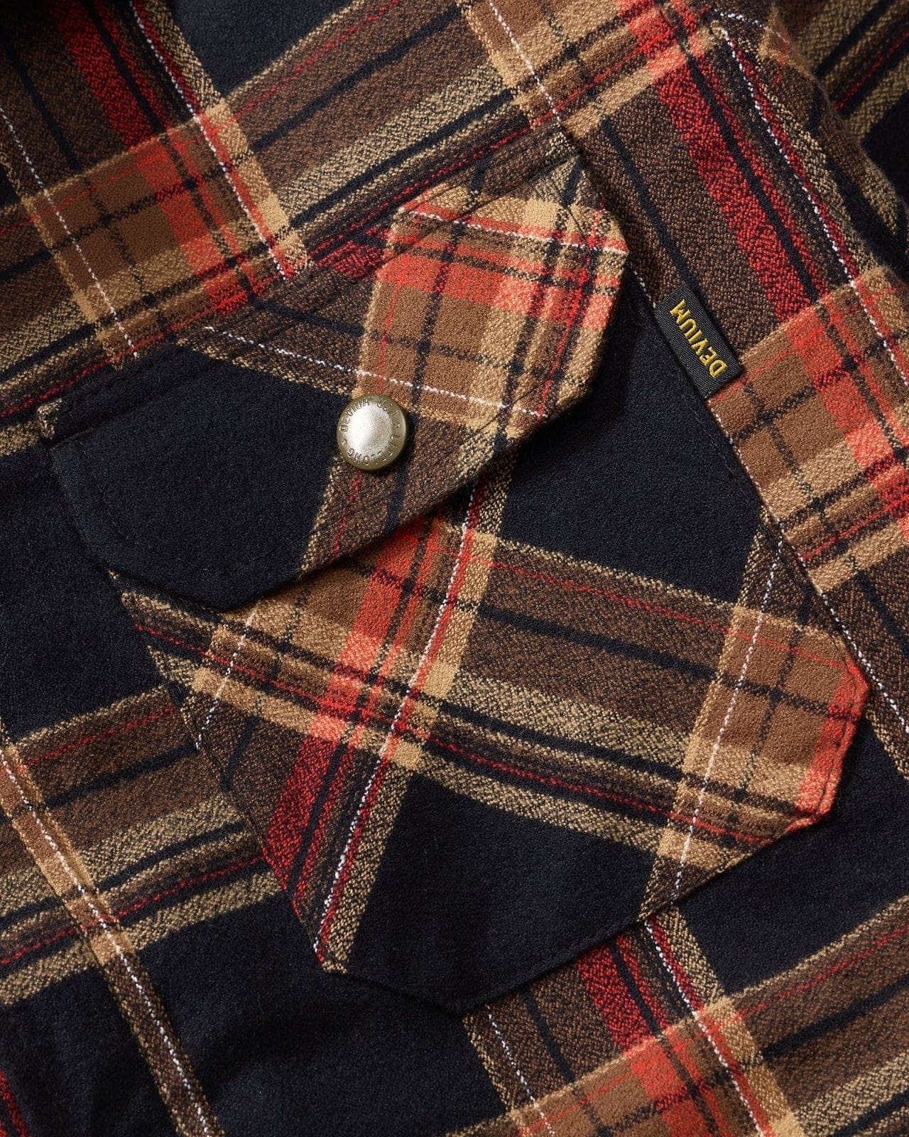 Devium Jacket Stampede Quilt Lined Flannel Jacket
