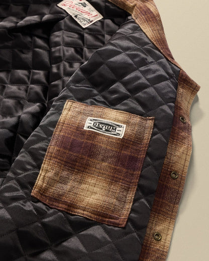 Devium Jacket Stampede Quilt Lined Flannel Jacket