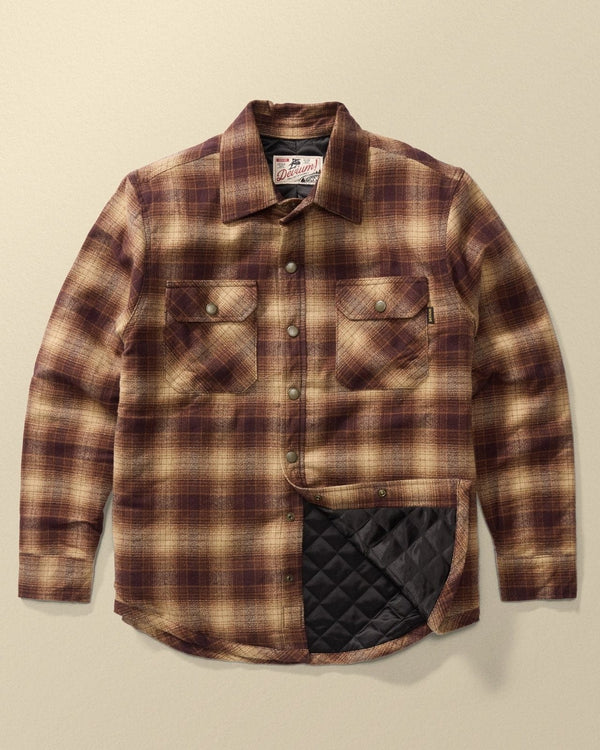 Devium Jacket Java / S Stampede Quilt Lined Flannel Jacket