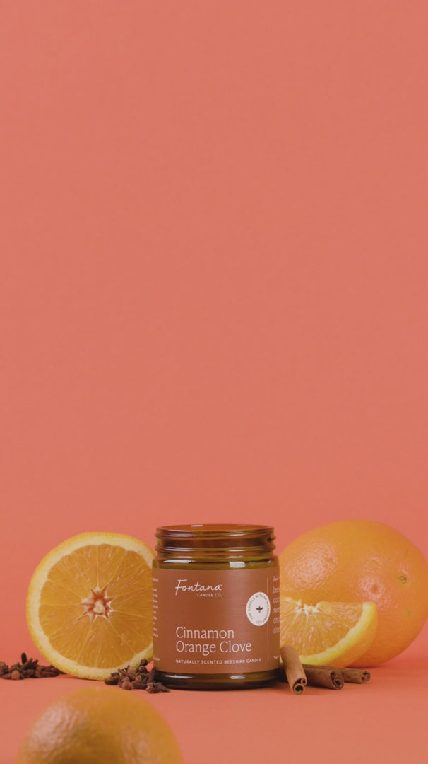 Cinnamon Orange Clove Jar Candle