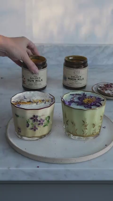 GOLDEN MOON MILK | Blue Lotus Vanilla