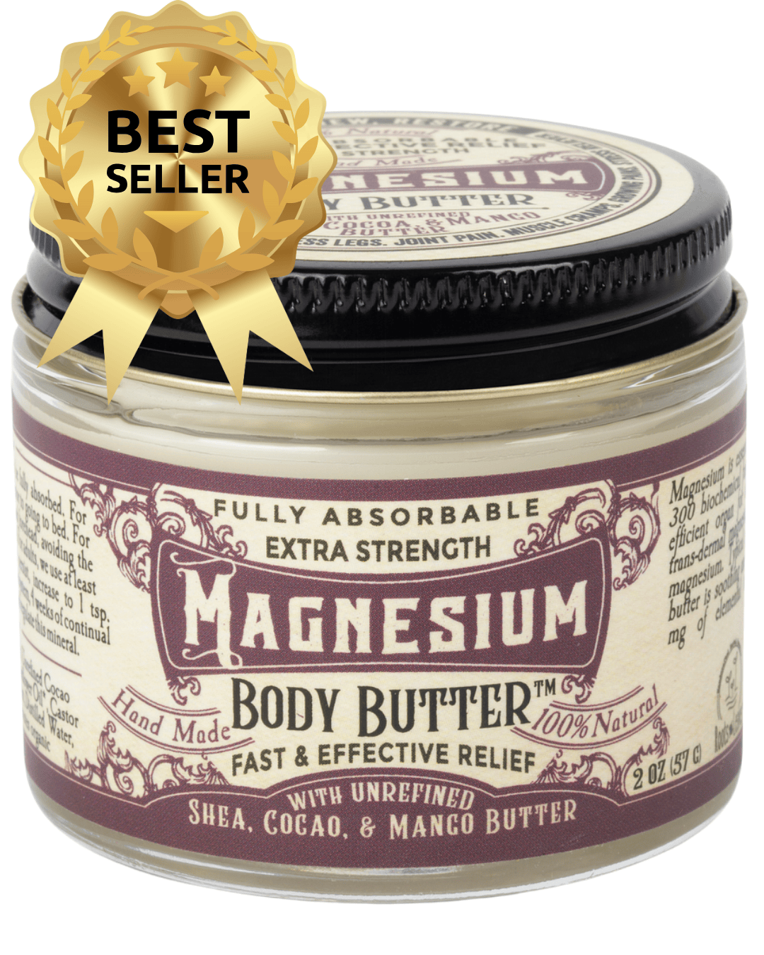 Roots And Leaves Topical Magnesium Magnesium Body Butter