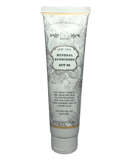 Reef Safe Vegan Mineral Face and Body Sunscreen