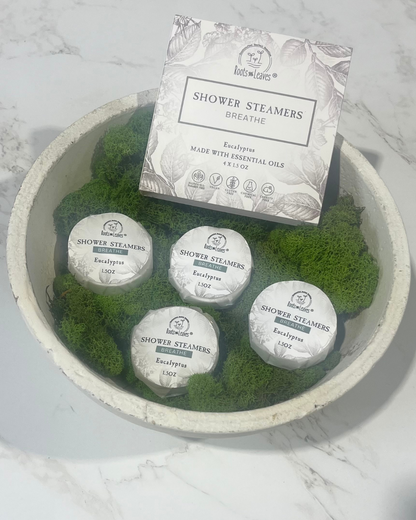 Breathe - Eucalyptus Shower Steamer &amp; Bath Bomb