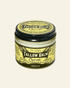 Tallow Balm jar with vanilla flavor on a white background