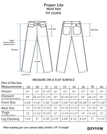 Proper Lite Canvas Pant