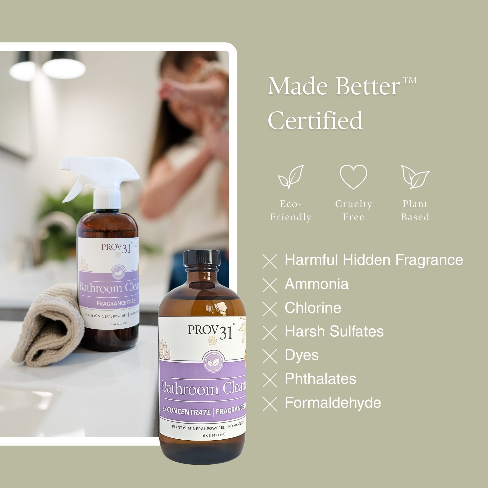 Bathroom Spray Cleaner