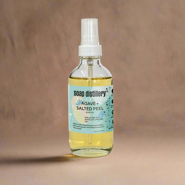 Agave + Salted Peel Botanical Body Oil - My American Goods