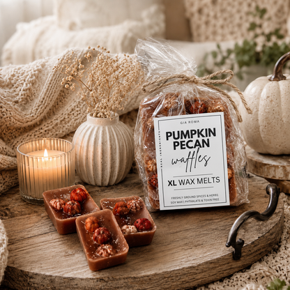 Pumpkin Pecan Waffles