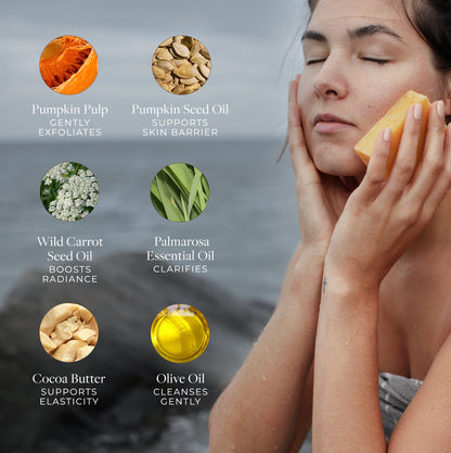 Pumpkin &amp; Wild Carrot Brightening Cleanser