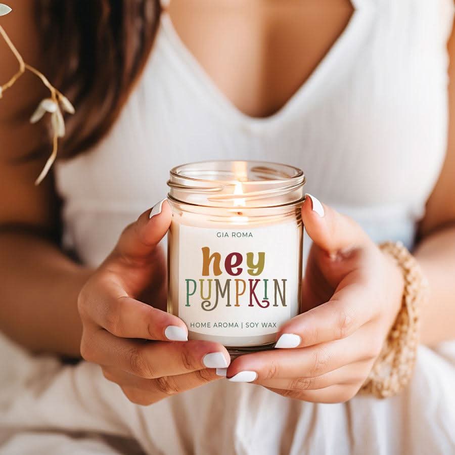Gia Roma Candle Baked Pumpkin Candle