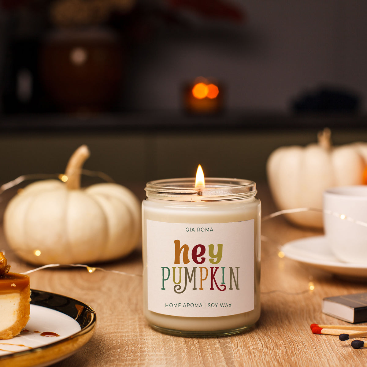 Baked Pumpkin Candle - My American Goods