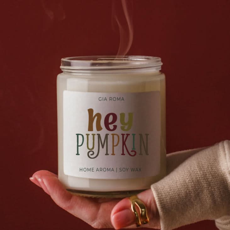 Gia Roma Candle Baked Pumpkin Candle