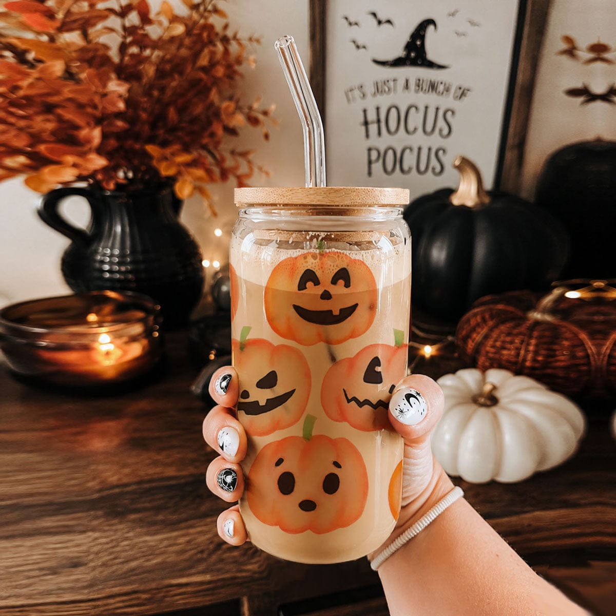 Gia Roma Travel Mug, Coffee Cup, Drinkware Pumpkins 20oz