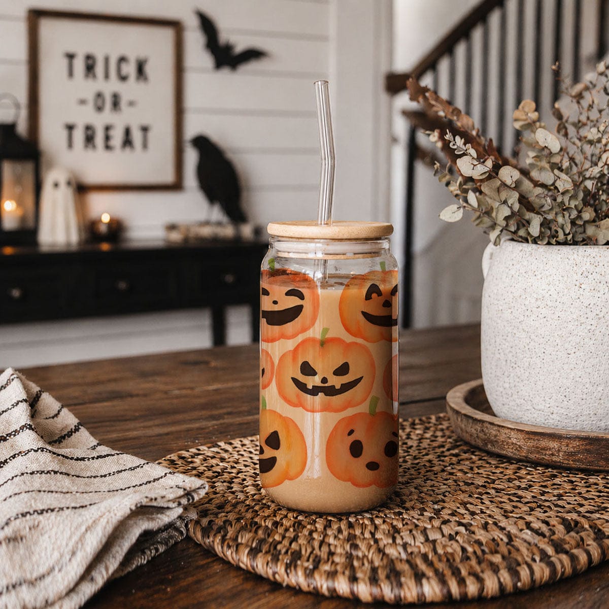 Gia Roma Travel Mug, Coffee Cup, Drinkware Pumpkins 20oz