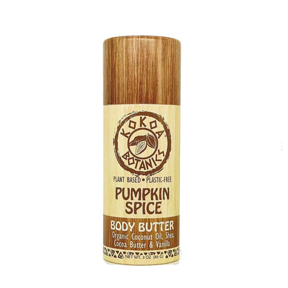 KOKOA BOTANICS Body Butter PUMPKIN SPICE - Lotion Bar - Body Butter - Hand and Foot Balm