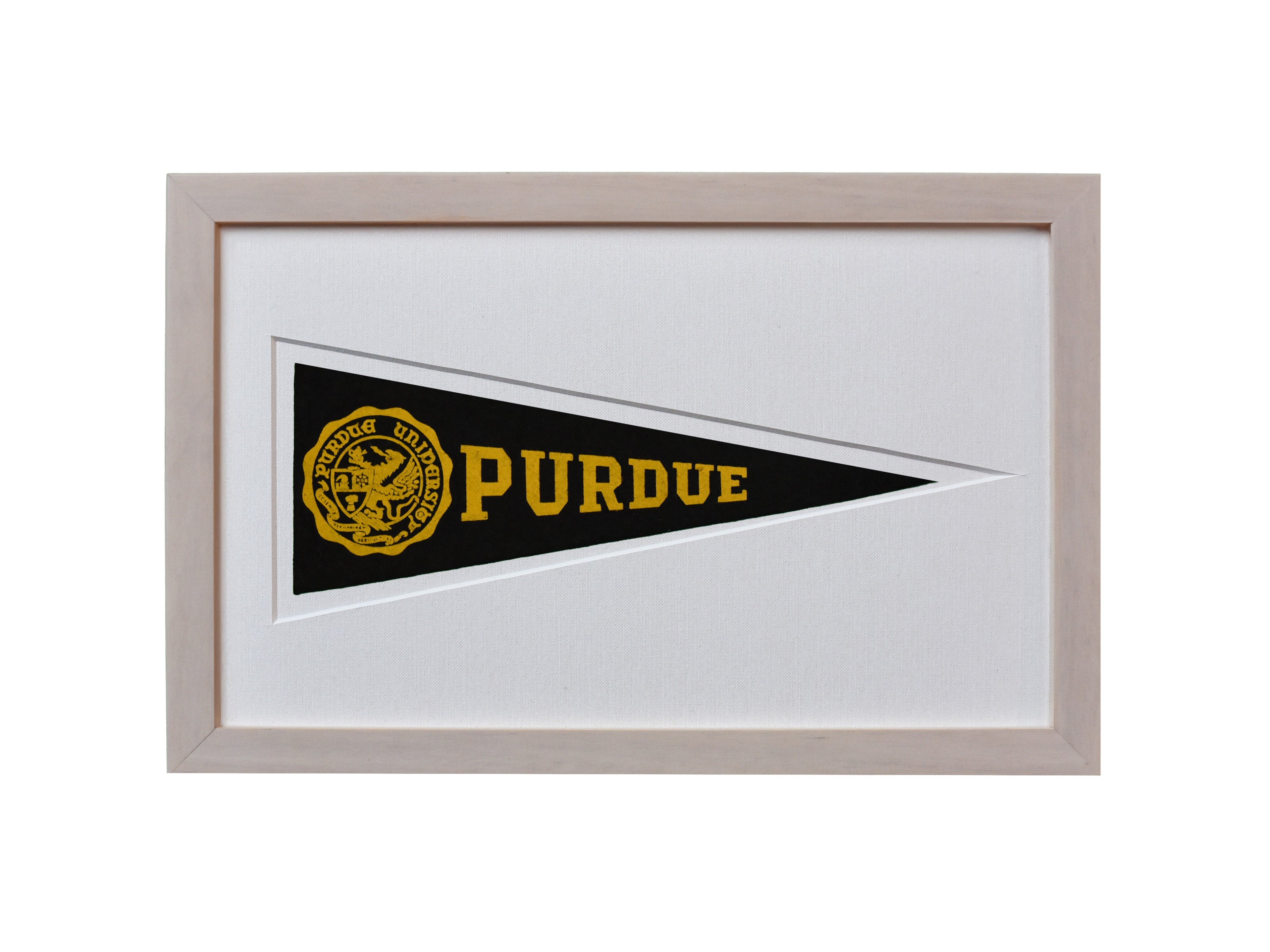 Vintage Purdue University Hormel Pennant