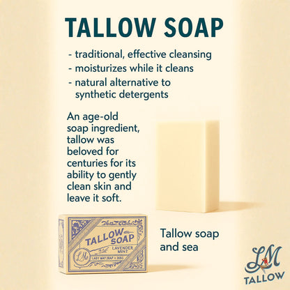 Tallow Bar Soap - Unscented