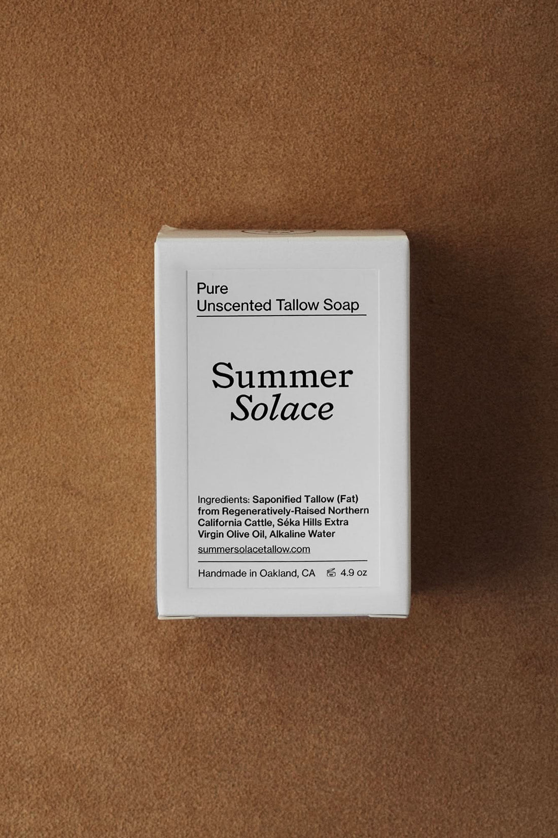 Pure Unscented – Tallow Bar Soap for Sensitive Skin - My American Goods