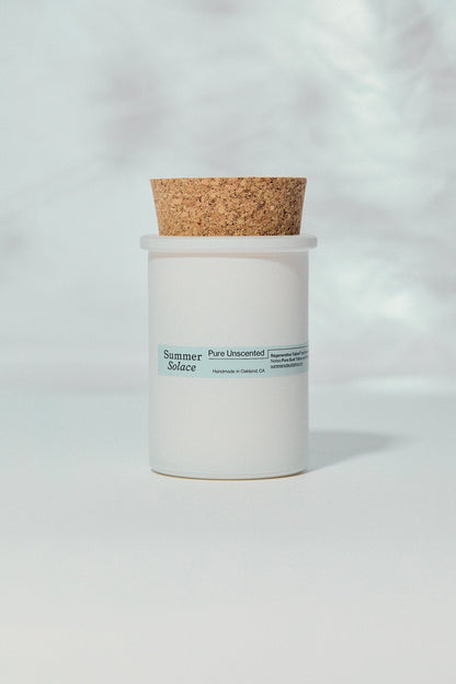 Pure Unscented Tallow Candle – Regenerative Suet &amp; Beeswax | 6 oz - My American Goods