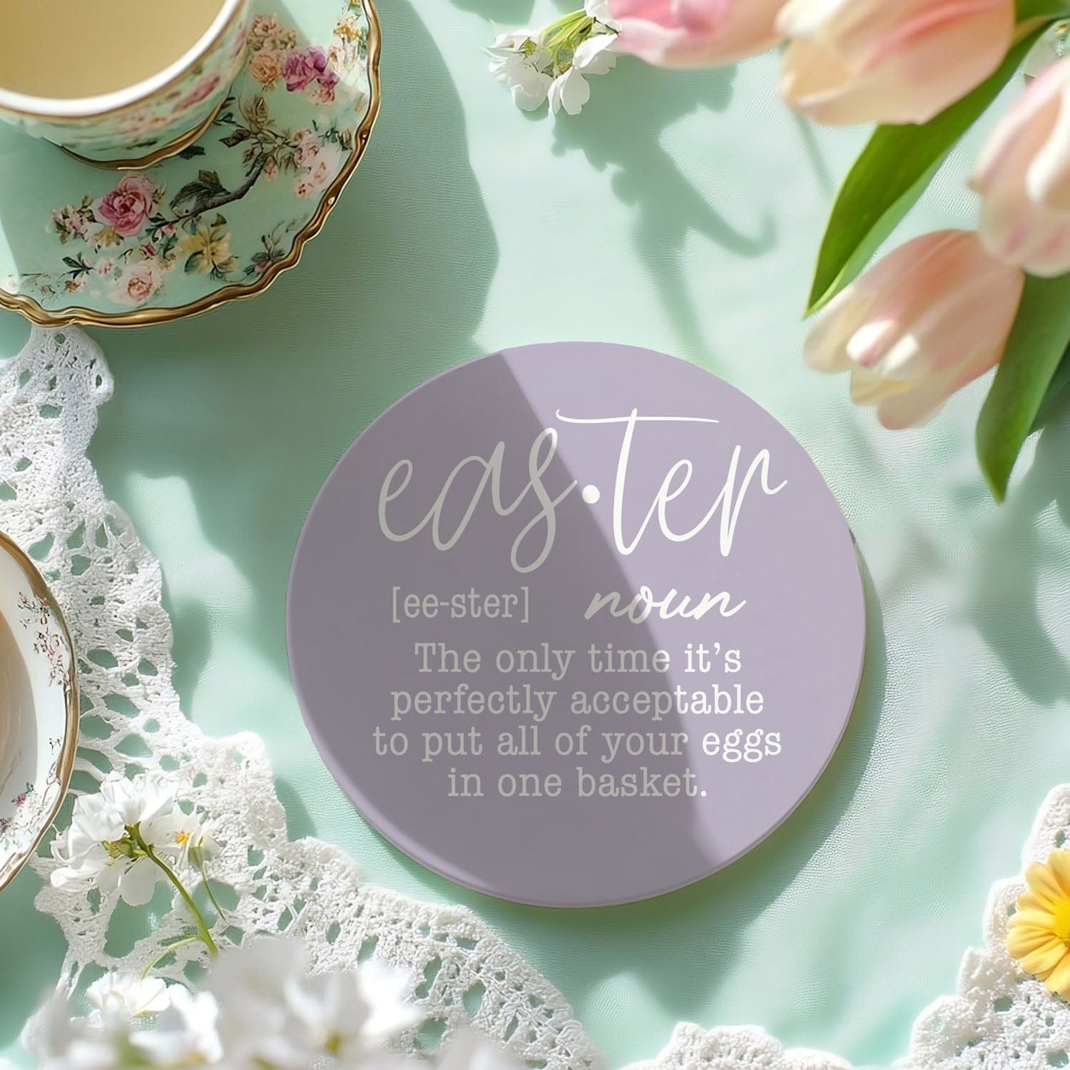 Gia Roma Coaster Easter + Spring Coasters