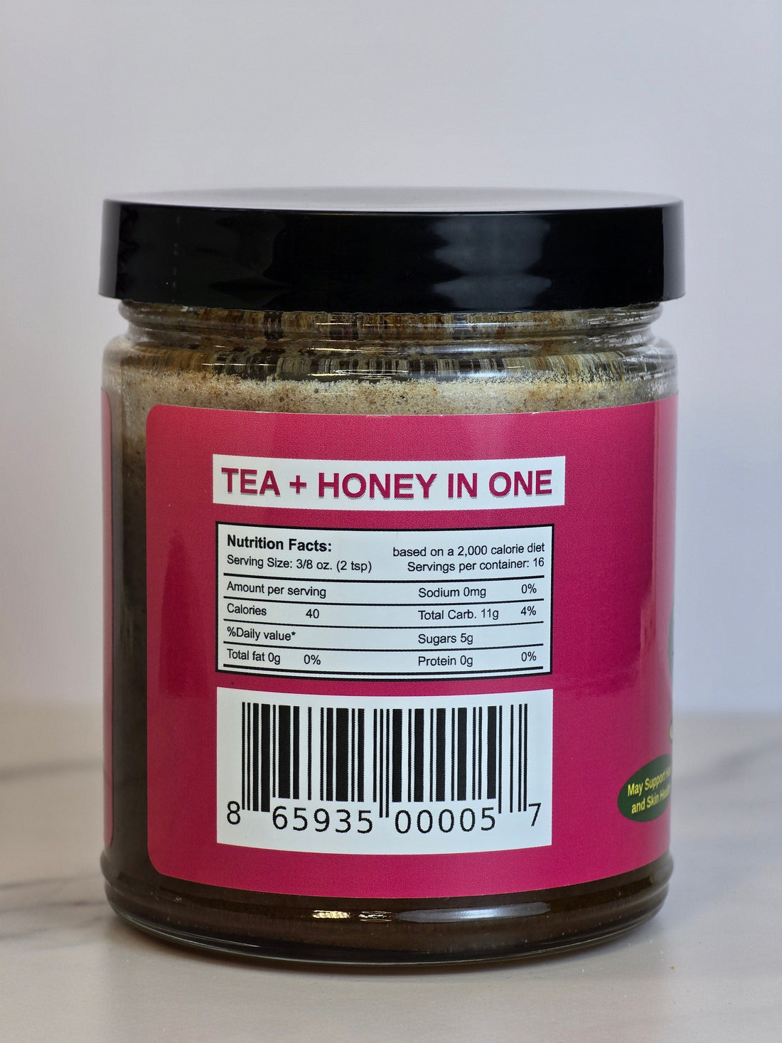 Radiant Rose Honey Tea – Organic Rose Hip &amp; Hibiscus Blend for Glow &amp; Calm (10 oz) - My American Goods