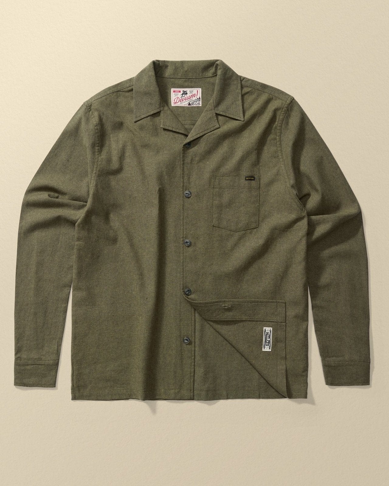 Devium Shirts Artichoke / S Raleigh Long Sleeve Shirt