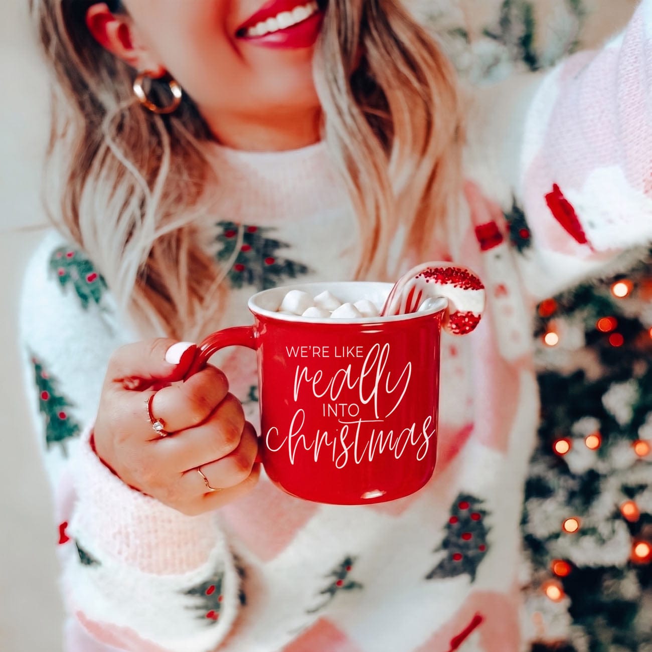 Gia Roma Coffee Mug Really into Christmas Mug