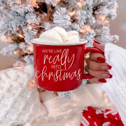 Gia Roma Coffee Mug Really into Christmas Mug