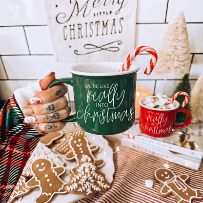 Gia Roma Coffee Mug Really into Christmas Mug