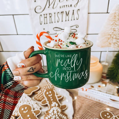 Gia Roma Coffee Mug Really into Christmas Mug