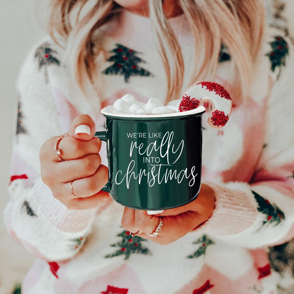 Gia Roma Coffee Mug Really into Christmas Mug