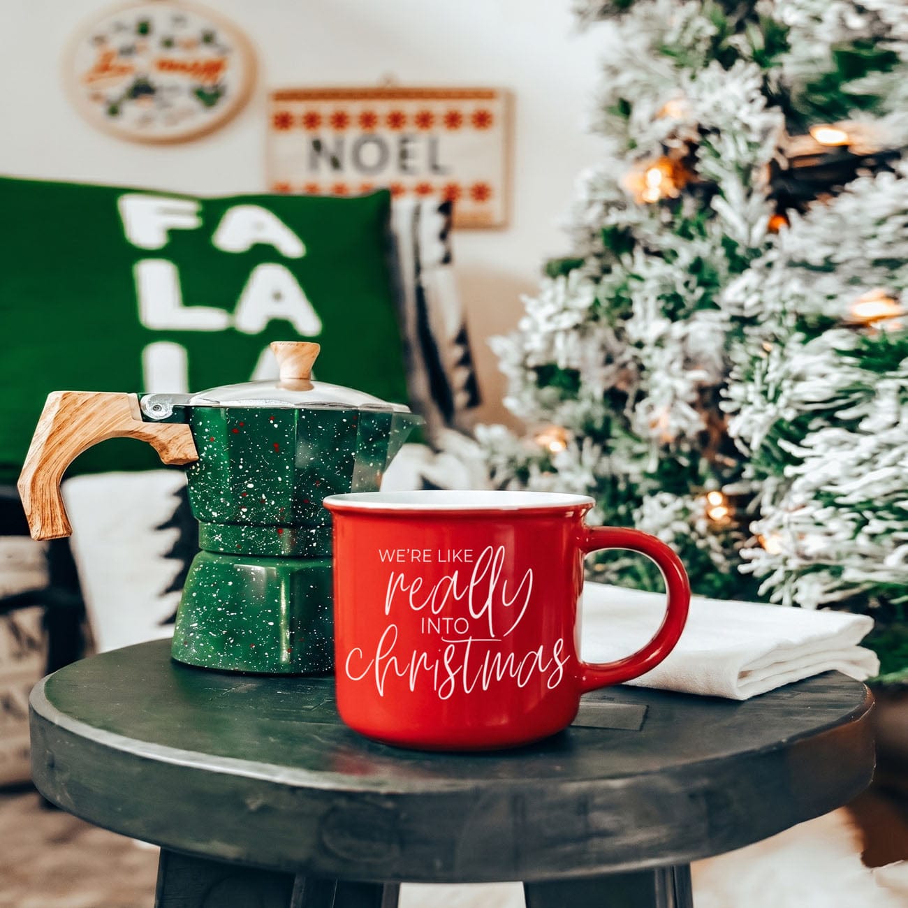 Gia Roma Coffee Mug Really into Christmas Mug