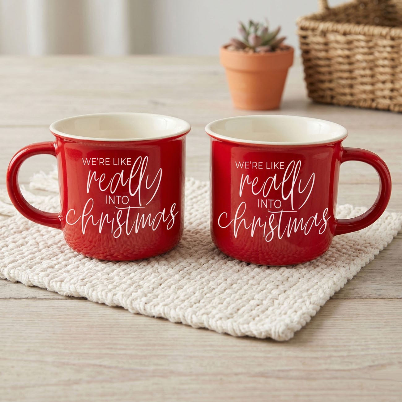 Gia Roma Coffee Mug Really into Christmas Mug