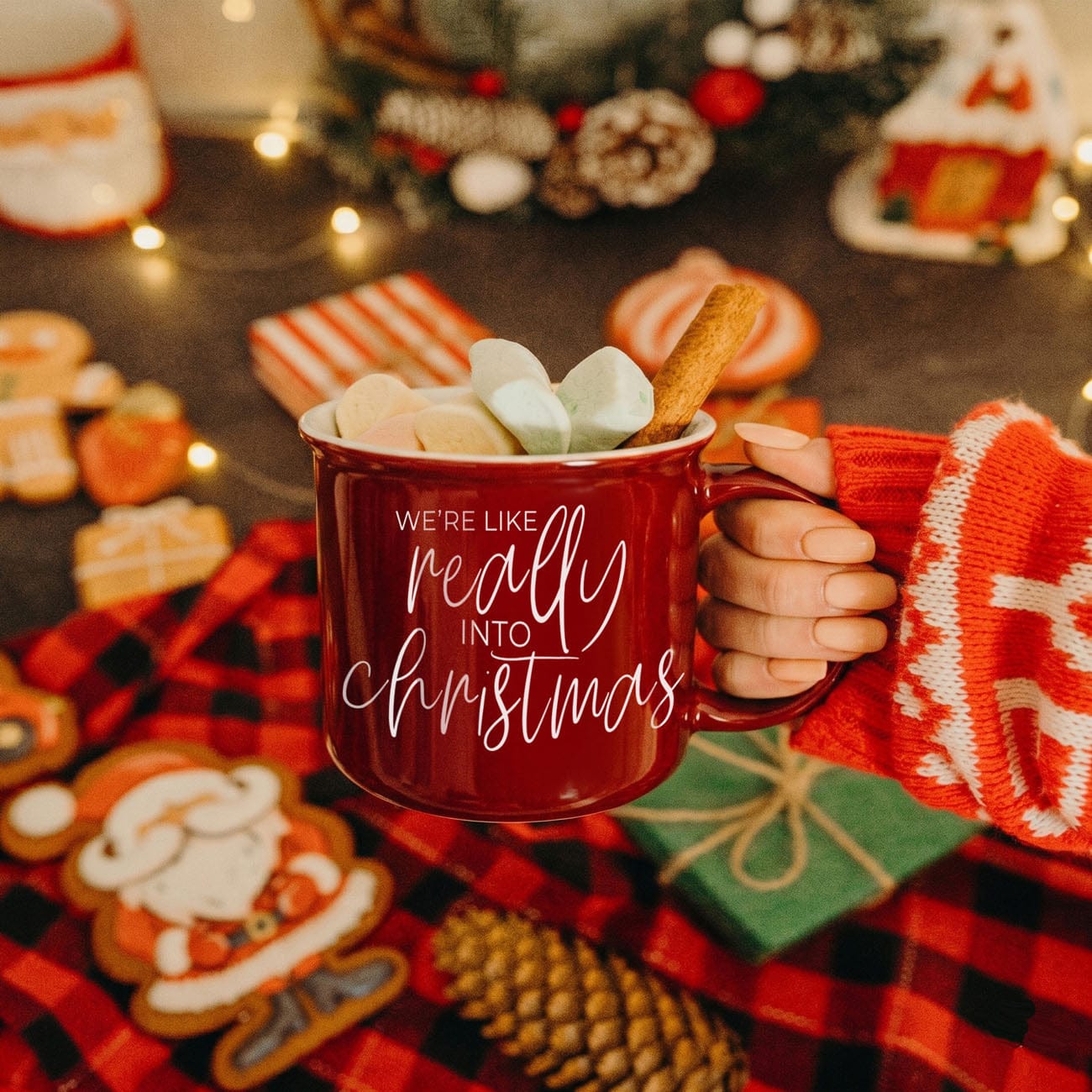 Gia Roma Coffee Mug Really into Christmas Mug
