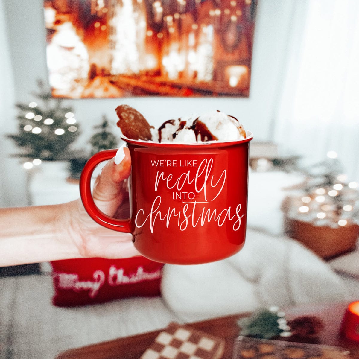 Gia Roma Coffee Mug Really into Christmas Mug