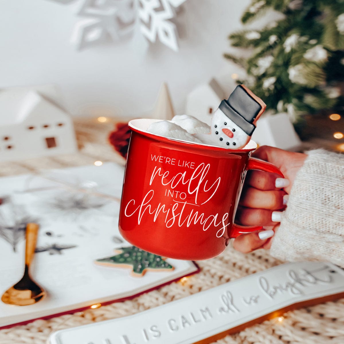 Gia Roma Coffee Mug Really into Christmas Mug