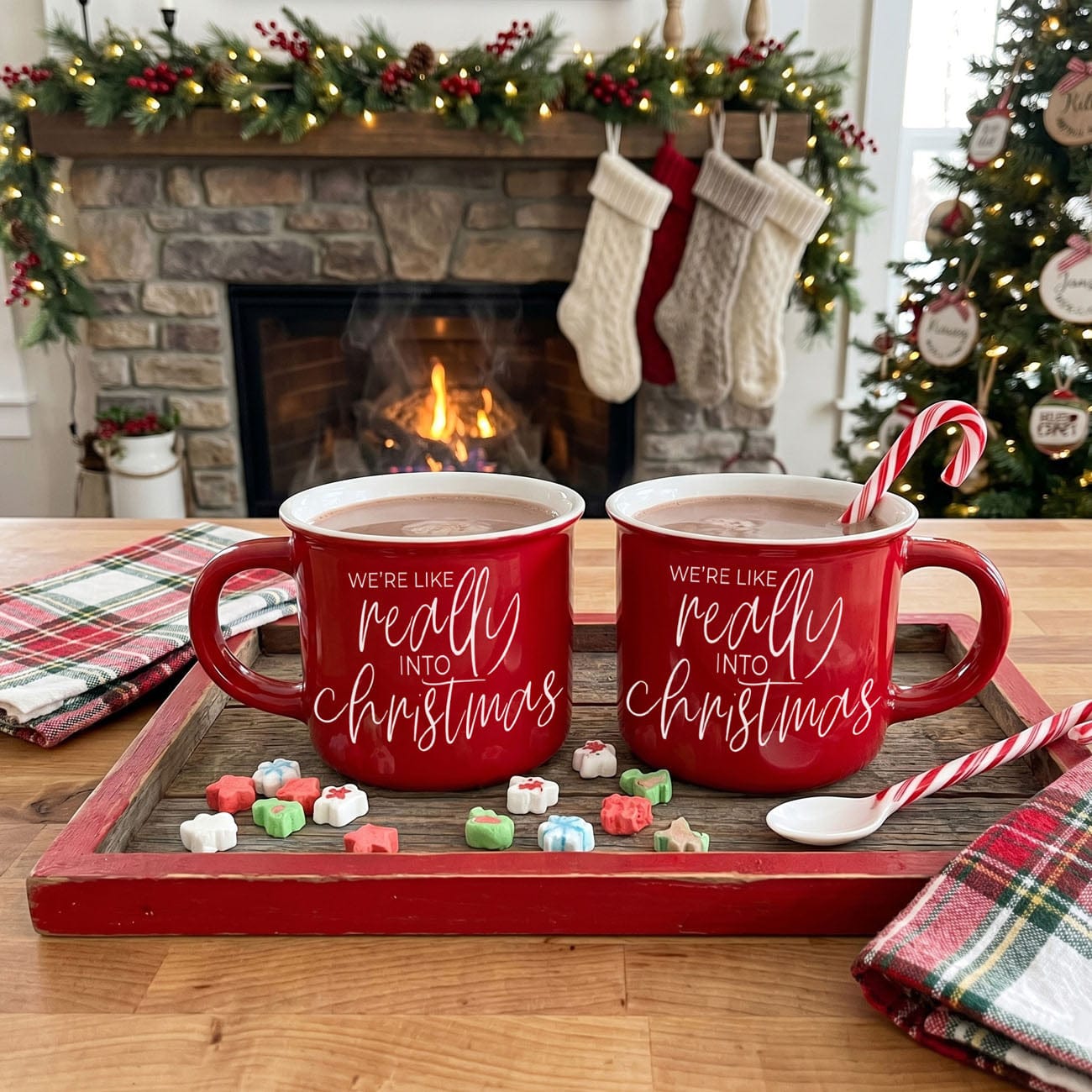 Gia Roma Coffee Mug Really into Christmas Mug