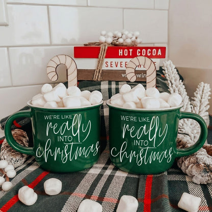 Gia Roma Coffee Mug Really into Christmas Mug