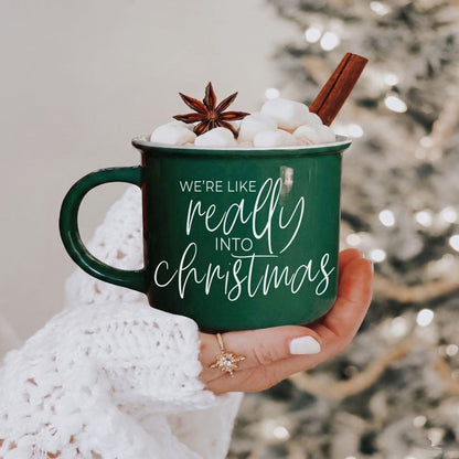 Gia Roma Coffee Mug Really into Christmas Mug