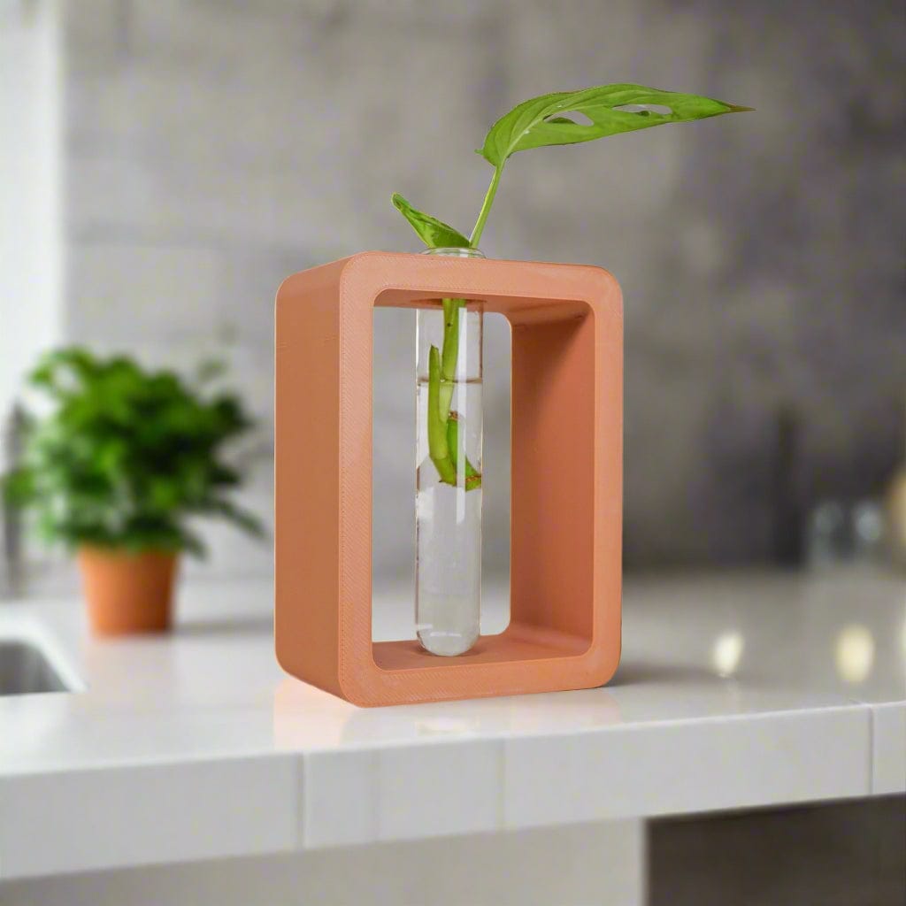 Rosebud HomeGoods Pots &amp; Planters Black / Stand &amp; Tube Rectangle Propagation Station